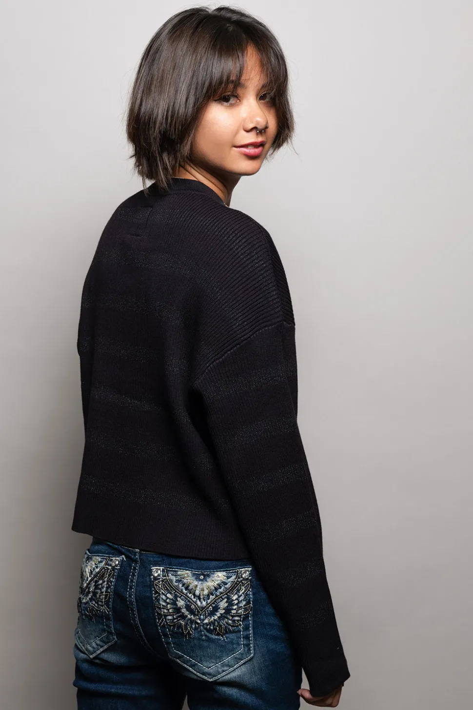Chaser Brand Ramonee Fillmore Stripe Pullover Shop