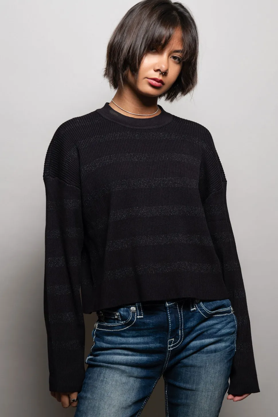 Chaser Brand Ramonee Fillmore Stripe Pullover Shop