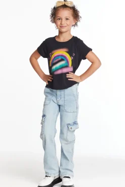 Chaser Brand Ride The Rainbow Girls Tee Online