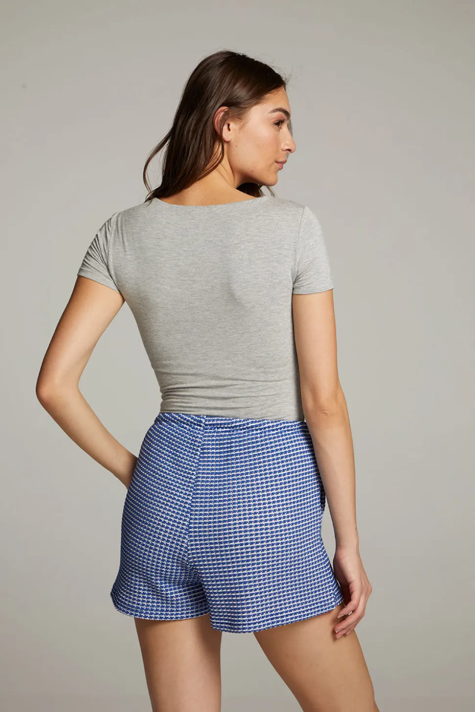 Chaser Brand River Heather Grey Bodysuit Outlet