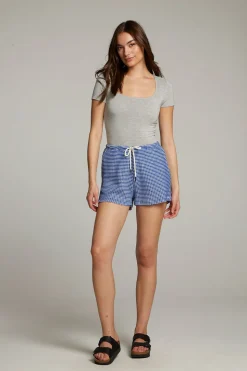 Chaser Brand River Heather Grey Bodysuit Outlet
