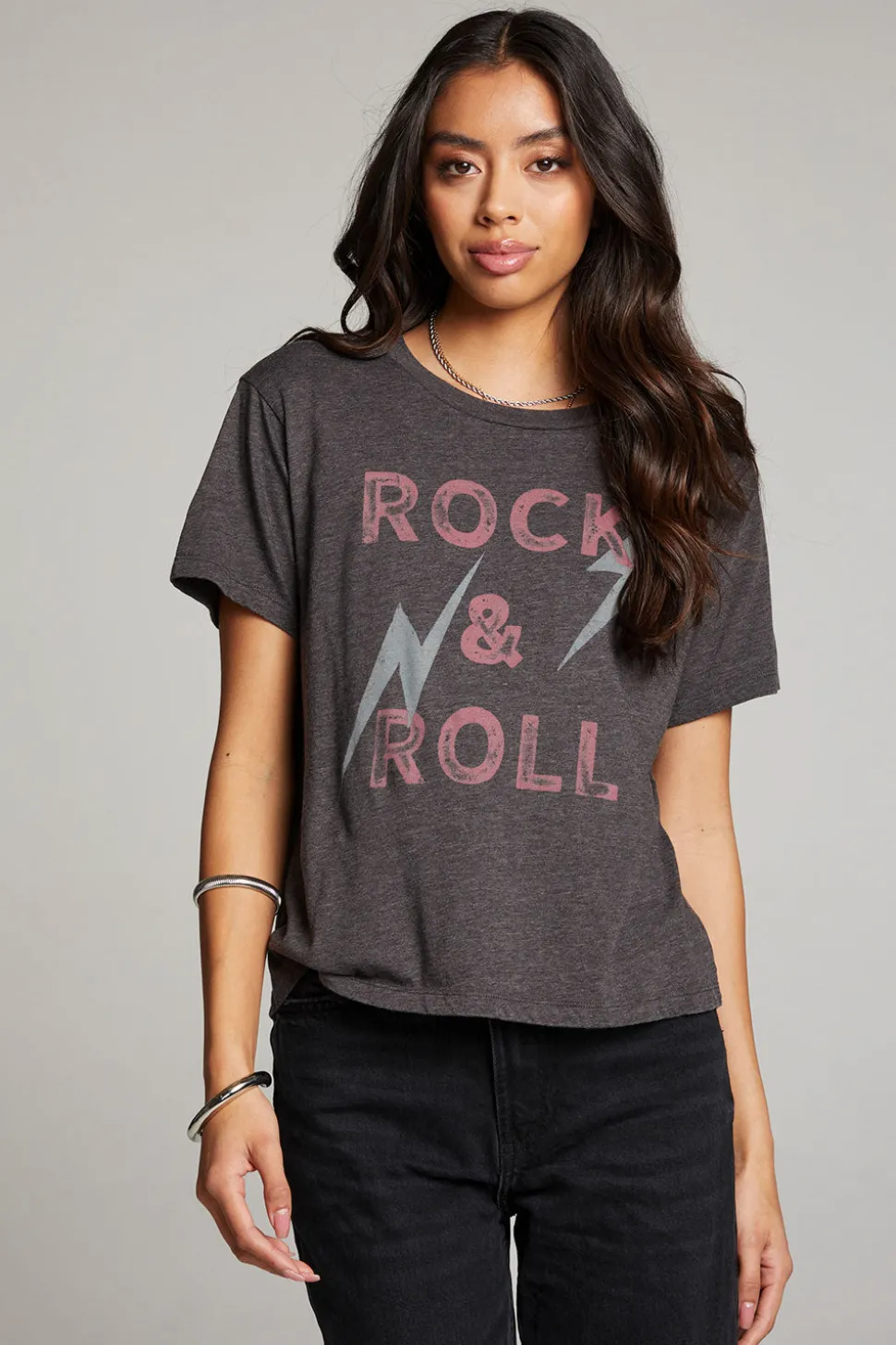 Chaser Brand Rock & Roll Forever Crewneck Tee Store