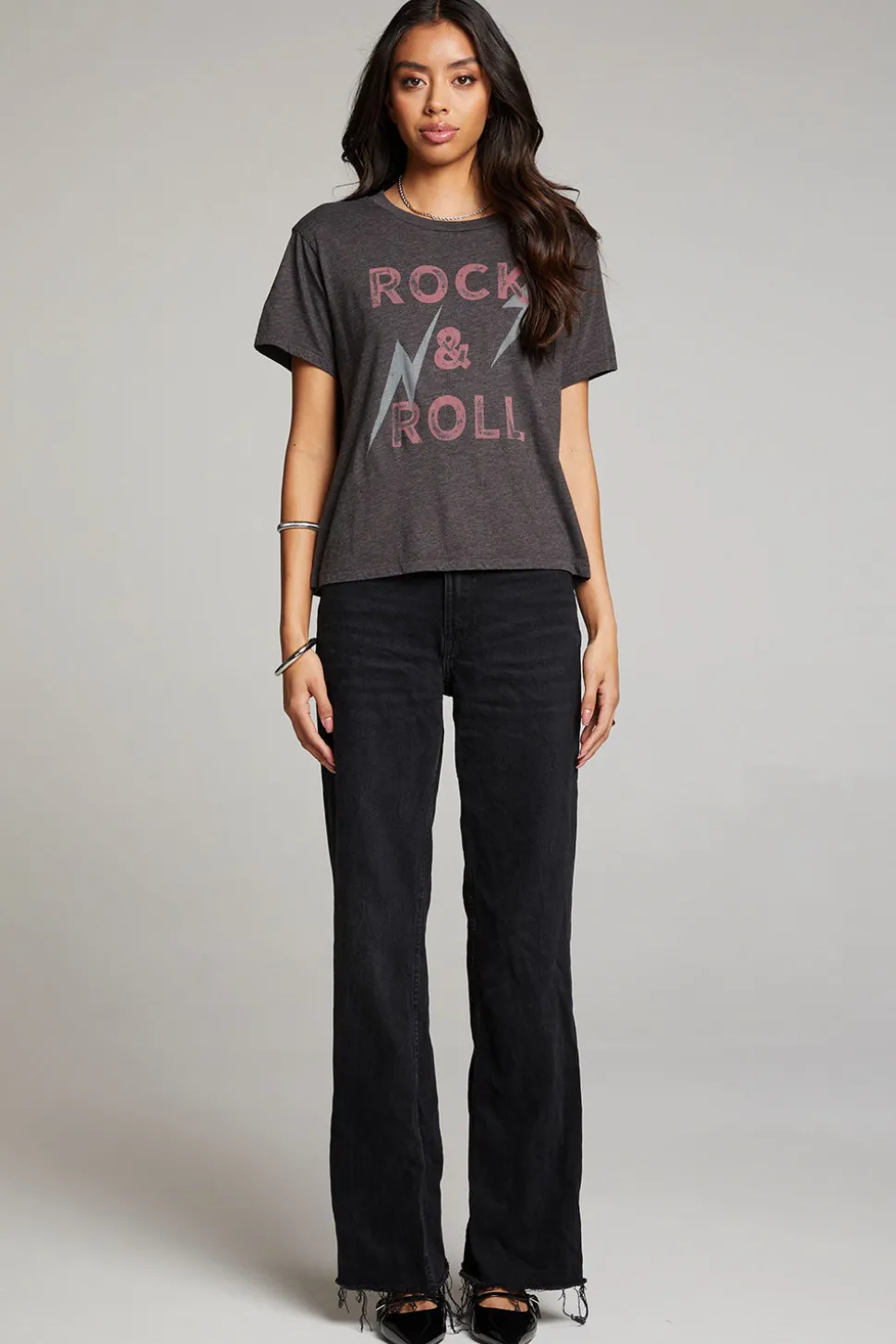 Chaser Brand Rock & Roll Forever Crewneck Tee Store
