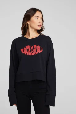 Chaser Brand Rock'n'Roll Lips Long Sleeve Outlet