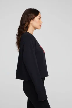 Chaser Brand Rock'n'Roll Lips Long Sleeve Outlet