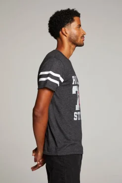 Chaser Brand Rolling Stones Logo 1973 Mens Tee Discount