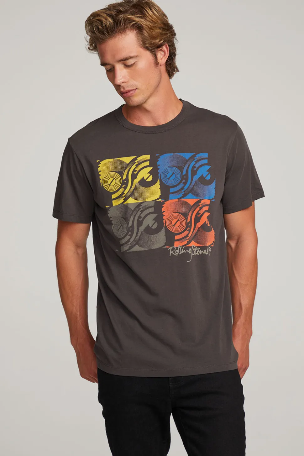 Chaser Brand Rolling Stones Rolling Stones '89 Mens Tee Sale