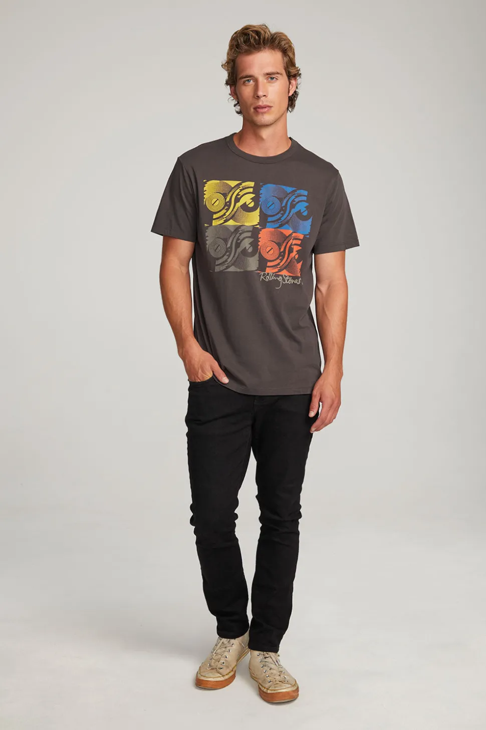 Chaser Brand Rolling Stones Rolling Stones '89 Mens Tee Sale