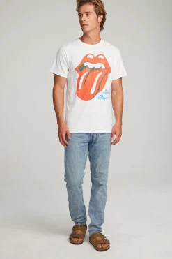 Chaser Brand Rolling Stones Steel Wheels Tour Mens Tee Best