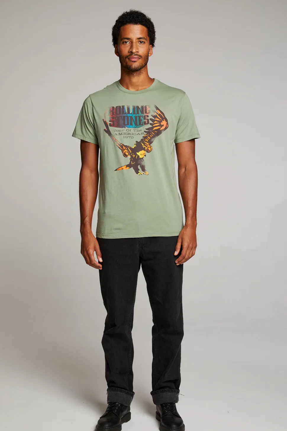 Chaser Brand Rolling Stones Tour Of The Americas Mens Tee Online