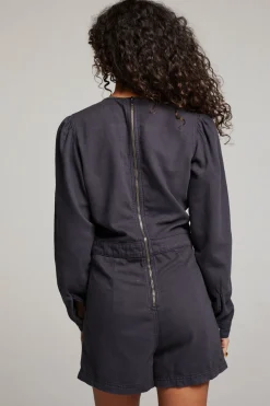 Chaser Brand Sami Licorice Romper Hot
