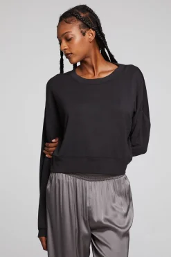 Chaser Brand Scarlett Licorice Pullover Best