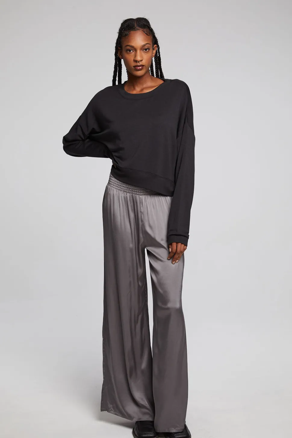 Chaser Brand Scarlett Licorice Pullover Best