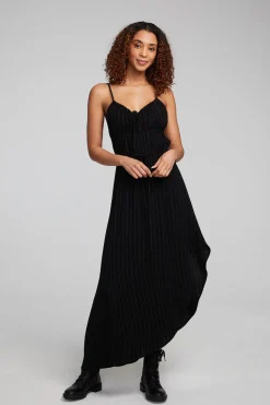 Chaser Brand Shirley Beverly Pinstripe Slip Dress Hot