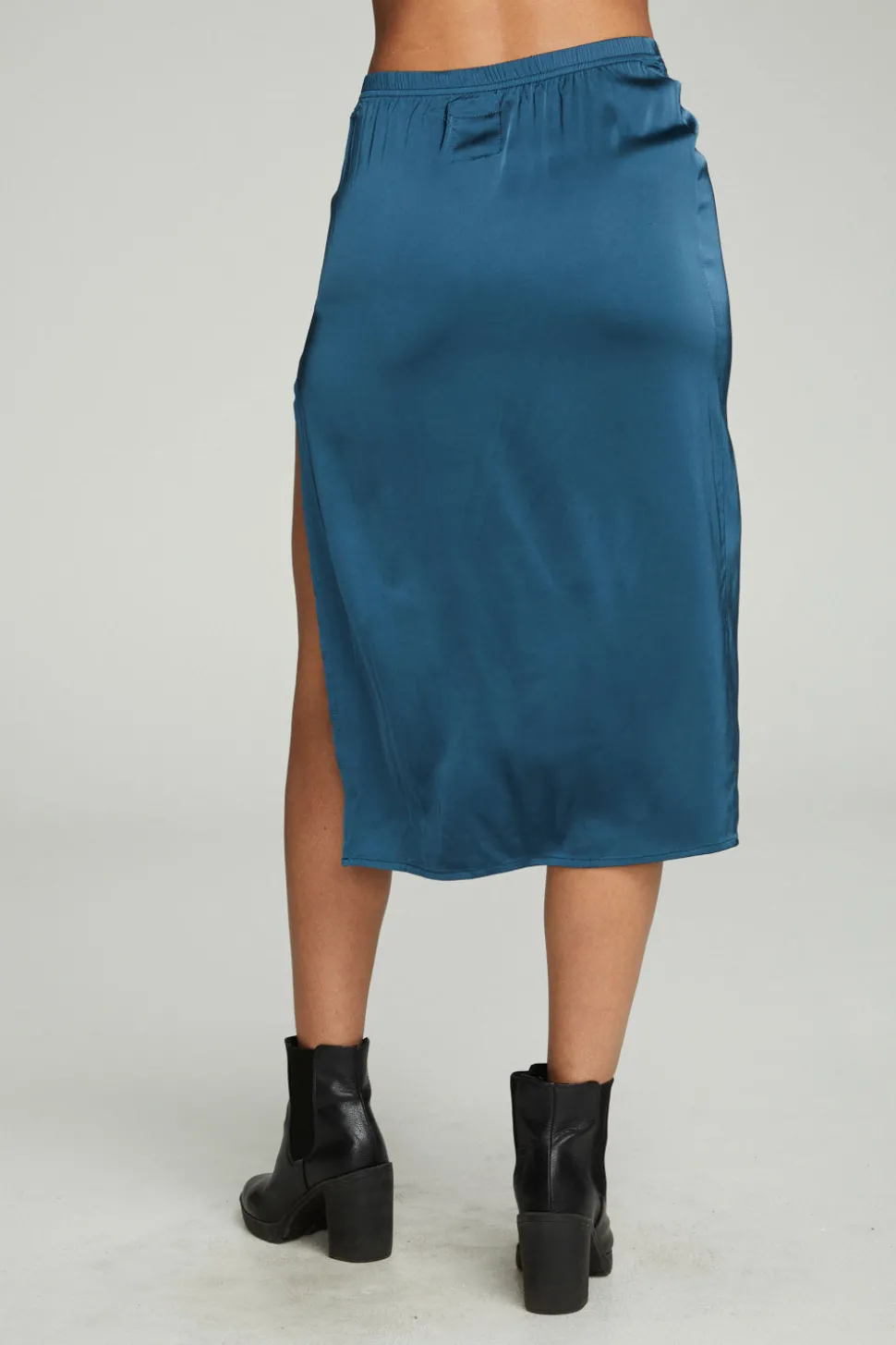 Chaser Brand Side Slit Midi Skirt Outlet
