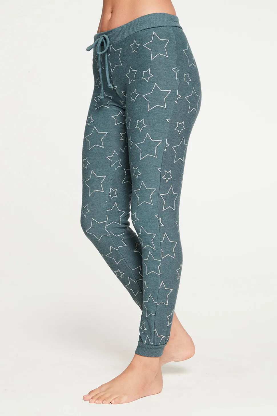 Chaser Brand Silver Stars Pant Shop