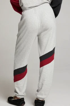 Chaser Brand Skull Fire Color Block Joggers Online