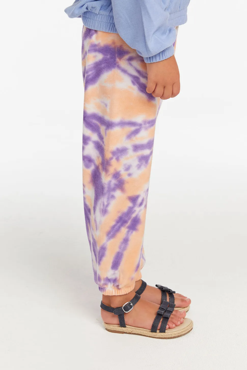 Chaser Brand Slim Peach Lavender Tie Dye Girls Slouchy Pant Shop