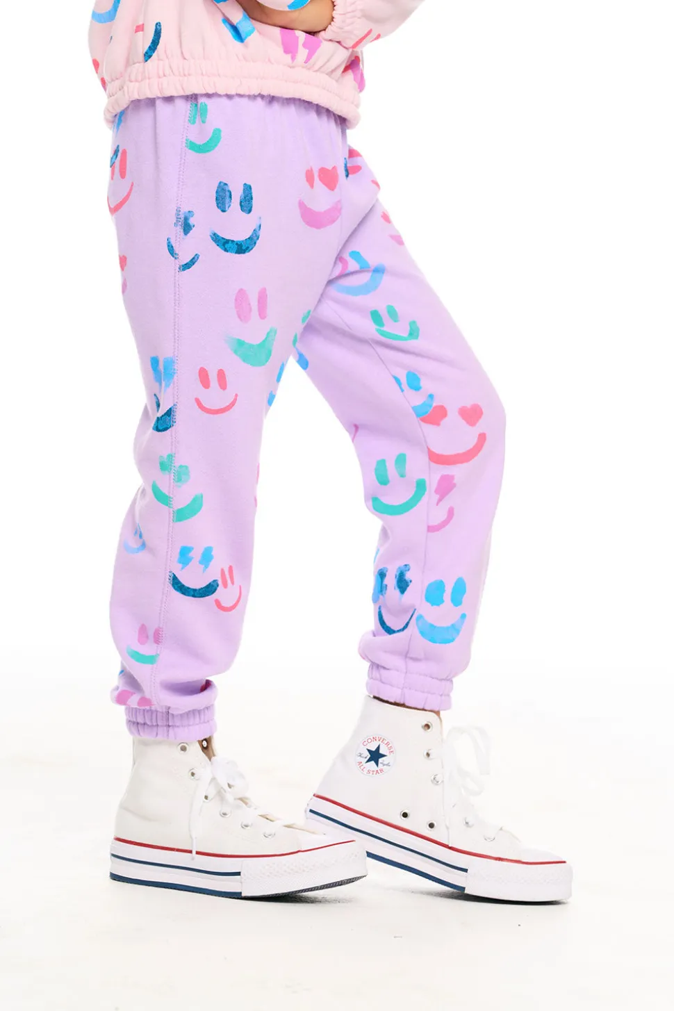 Chaser Brand Smiley Daze Pants Discount
