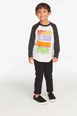 Chaser Brand Snack Attack Baseball Tee Store