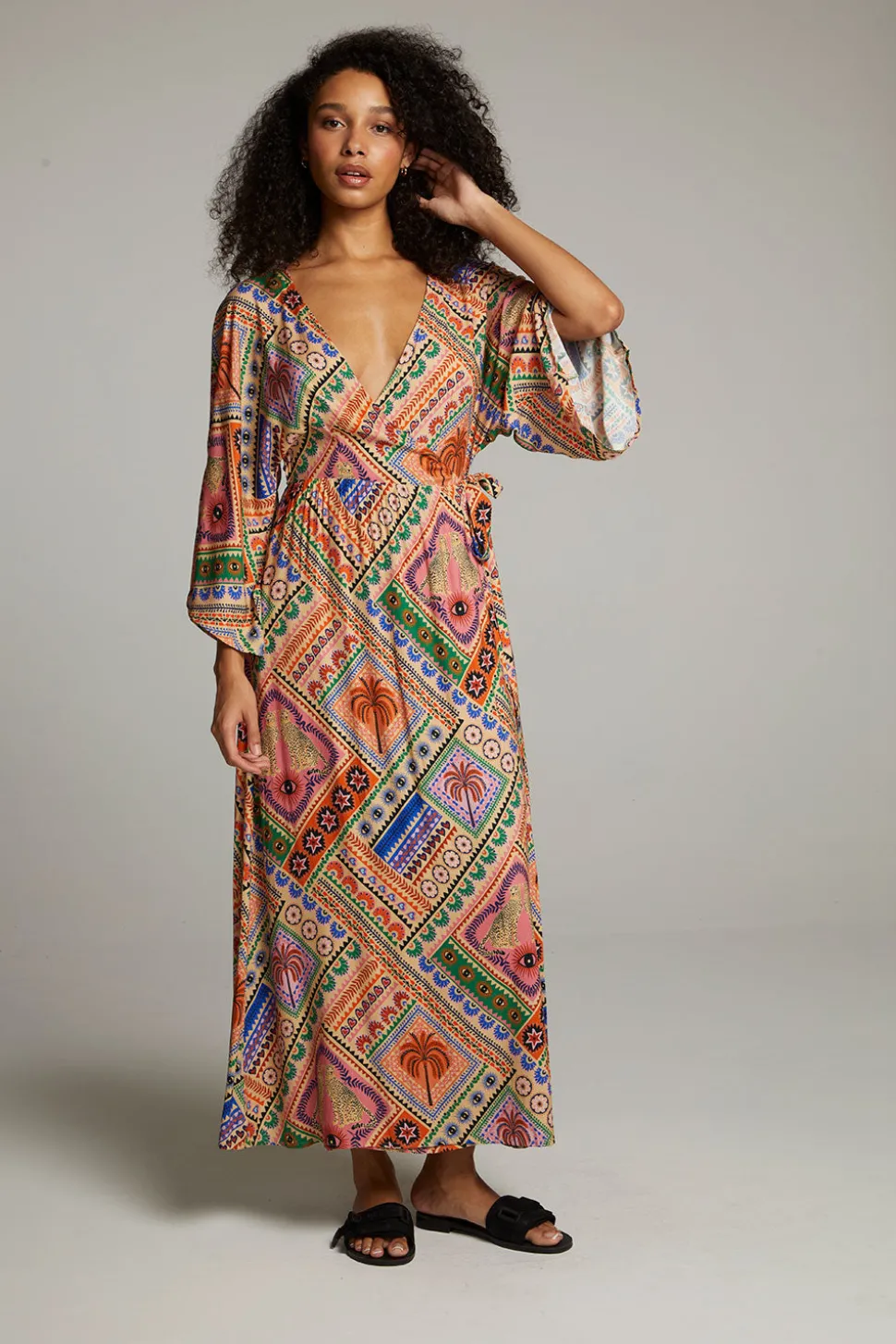 Chaser Brand Sophia Paradise Mystic Maxi Dress Cheap