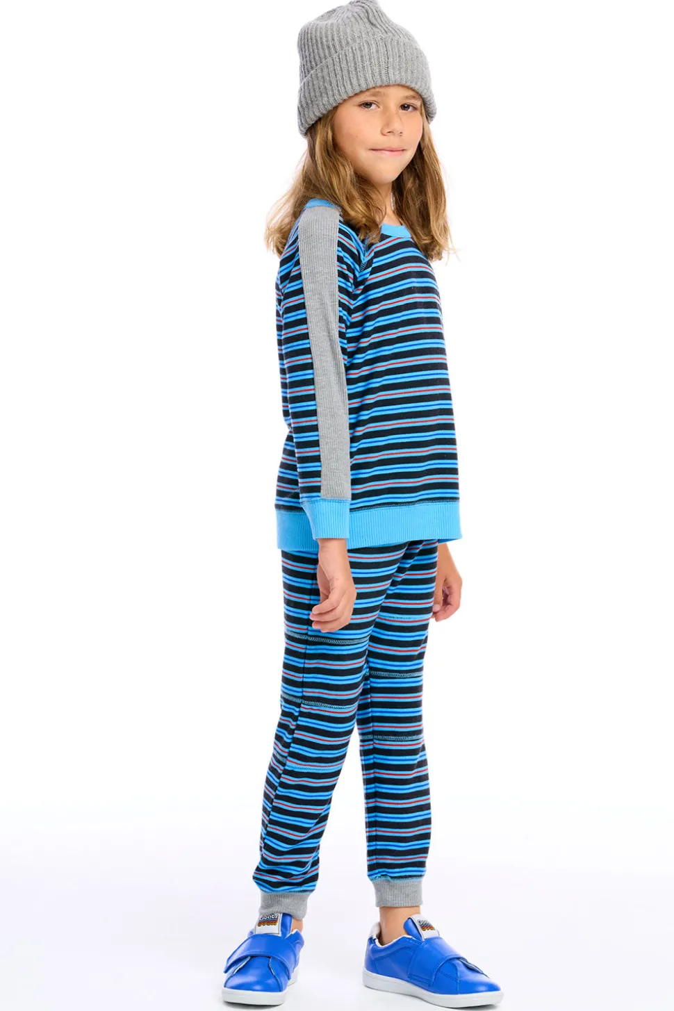 Chaser Brand Stripe Jogger Discount