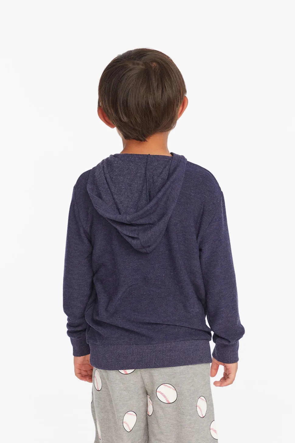 Chaser Brand Striped Sapphire Boys Pullover Hoodie Cheap