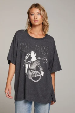 Chaser Brand Sun Records Elvis Oversized Tee Cheap