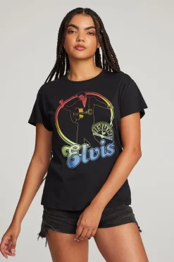 Chaser Brand Sun Records Rainbow Elvis Tee Store