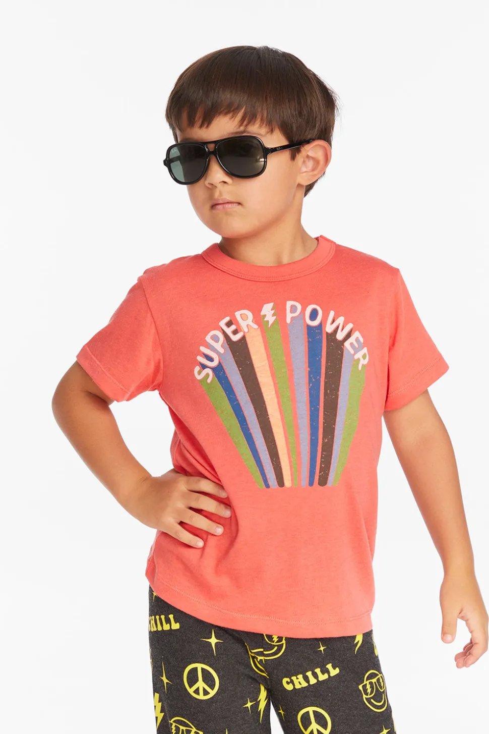 Chaser Brand Superpower Boys Tee Clearance