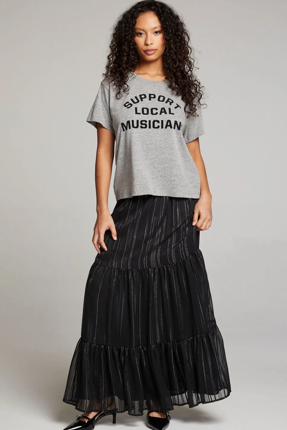 Chaser Brand Support Local Musicians Tee Fashion