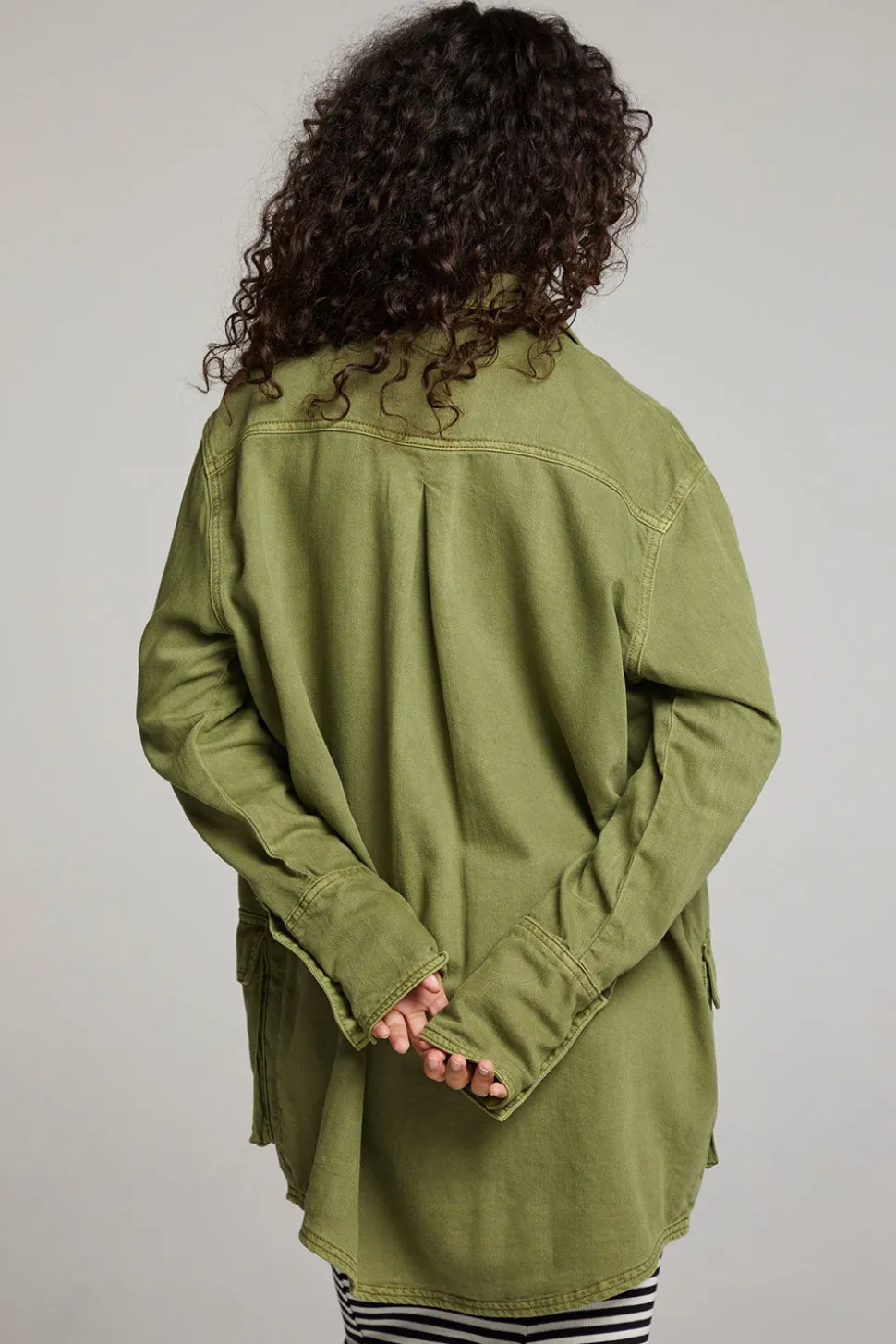 Chaser Brand Sweet Pea Sphagnum Button Up Store