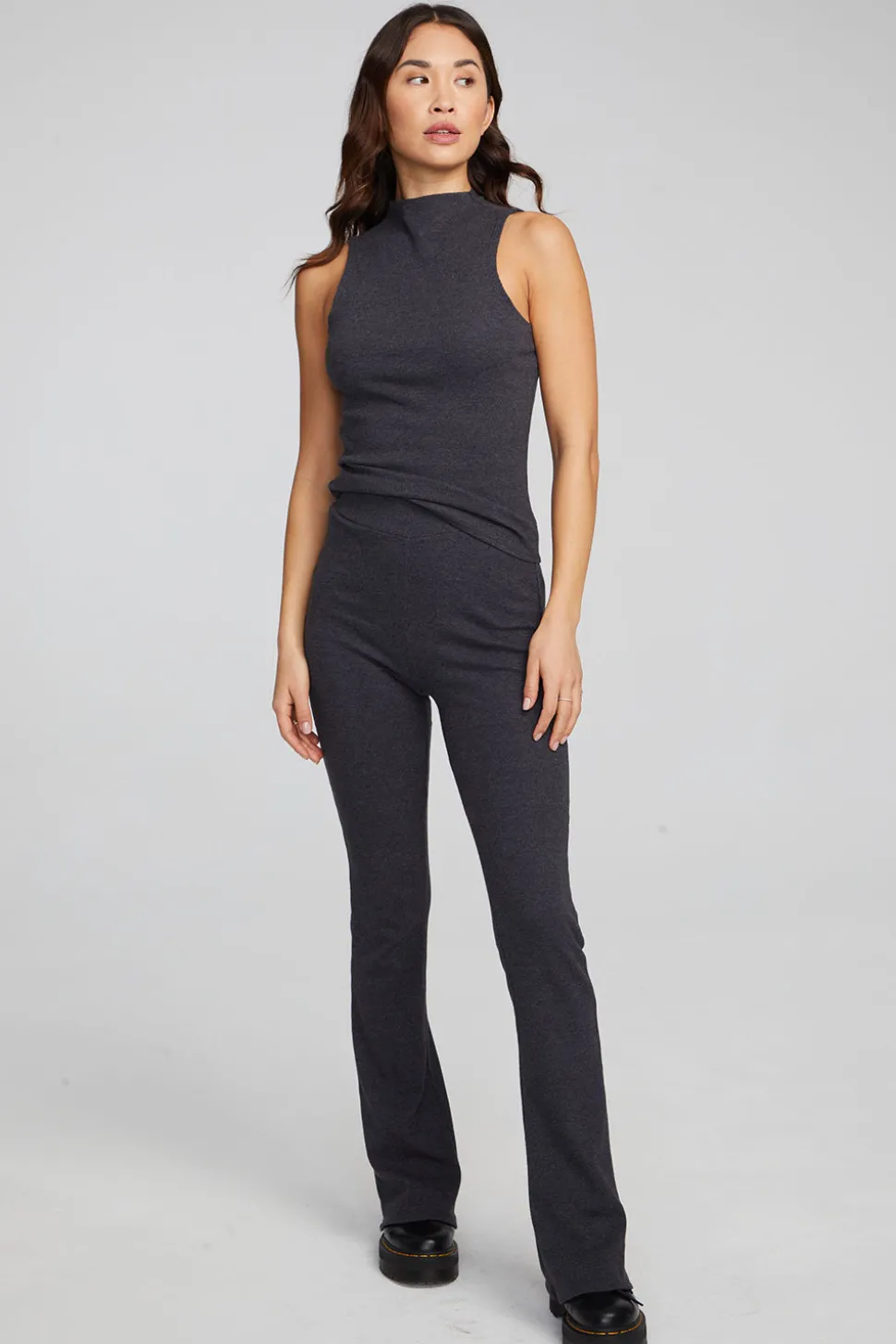 Chaser Brand Tara Shadow Black Legging Best Sale