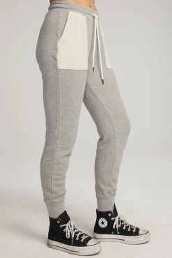 Chaser Brand Tessa Heather Grey Jogger Outlet