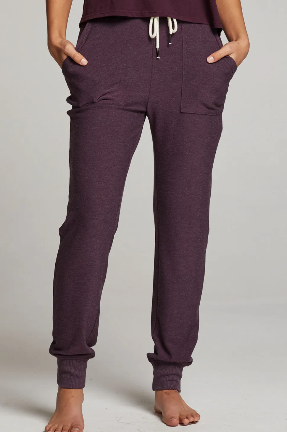Chaser Brand Tessa Plum Perfect Jogger Discount