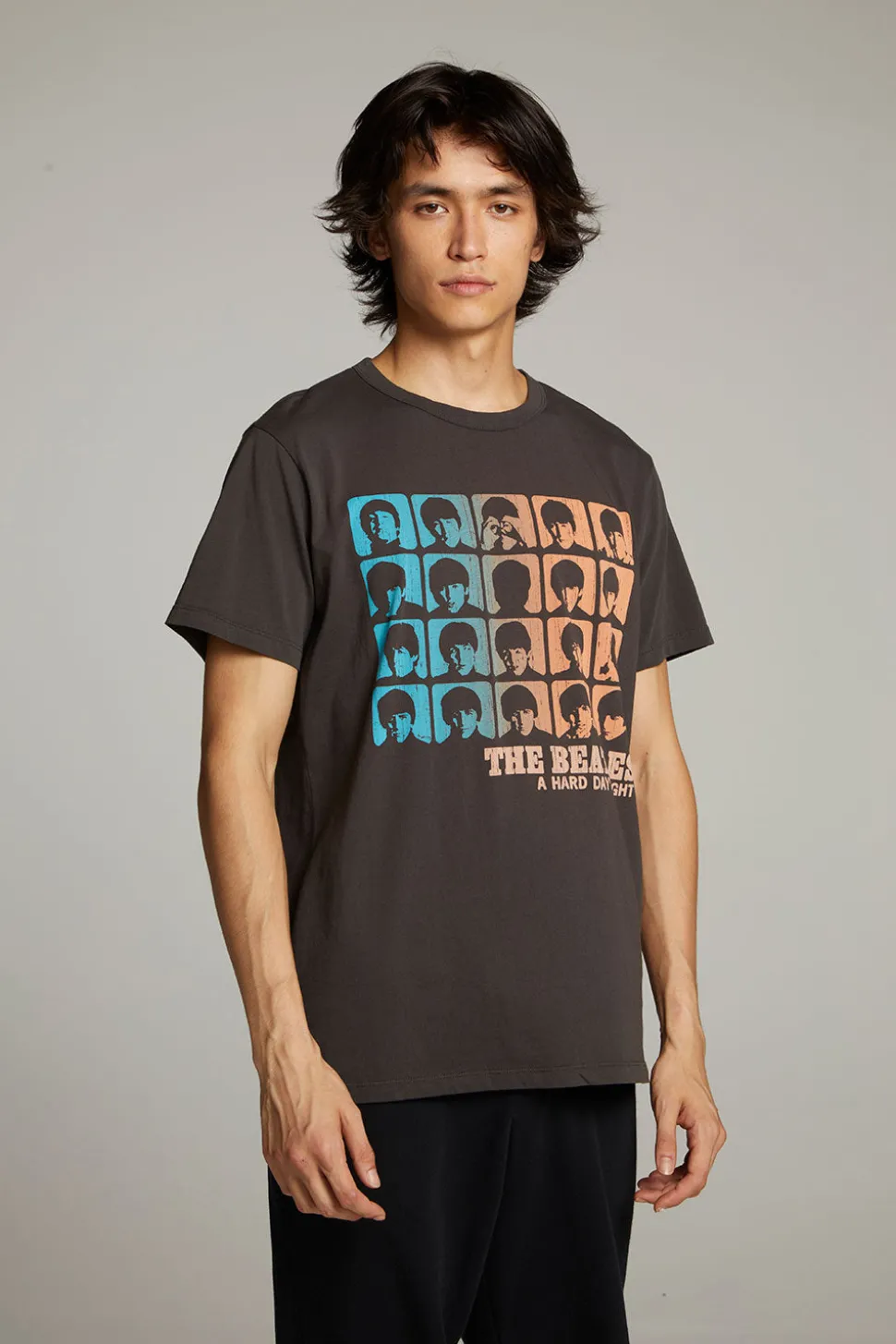 Chaser Brand The Beatles A Hard Day's Night Crew Neck Tee Flash Sale
