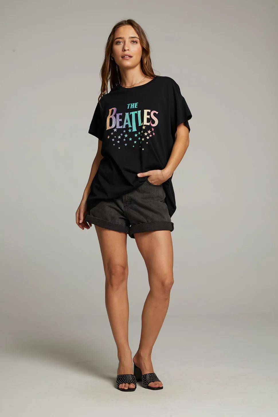 Chaser Brand The Beatles Rainbow Tee Fashion