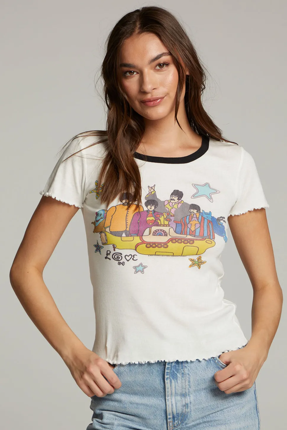 Chaser Brand The Beatles Yellow Submarine Tee New