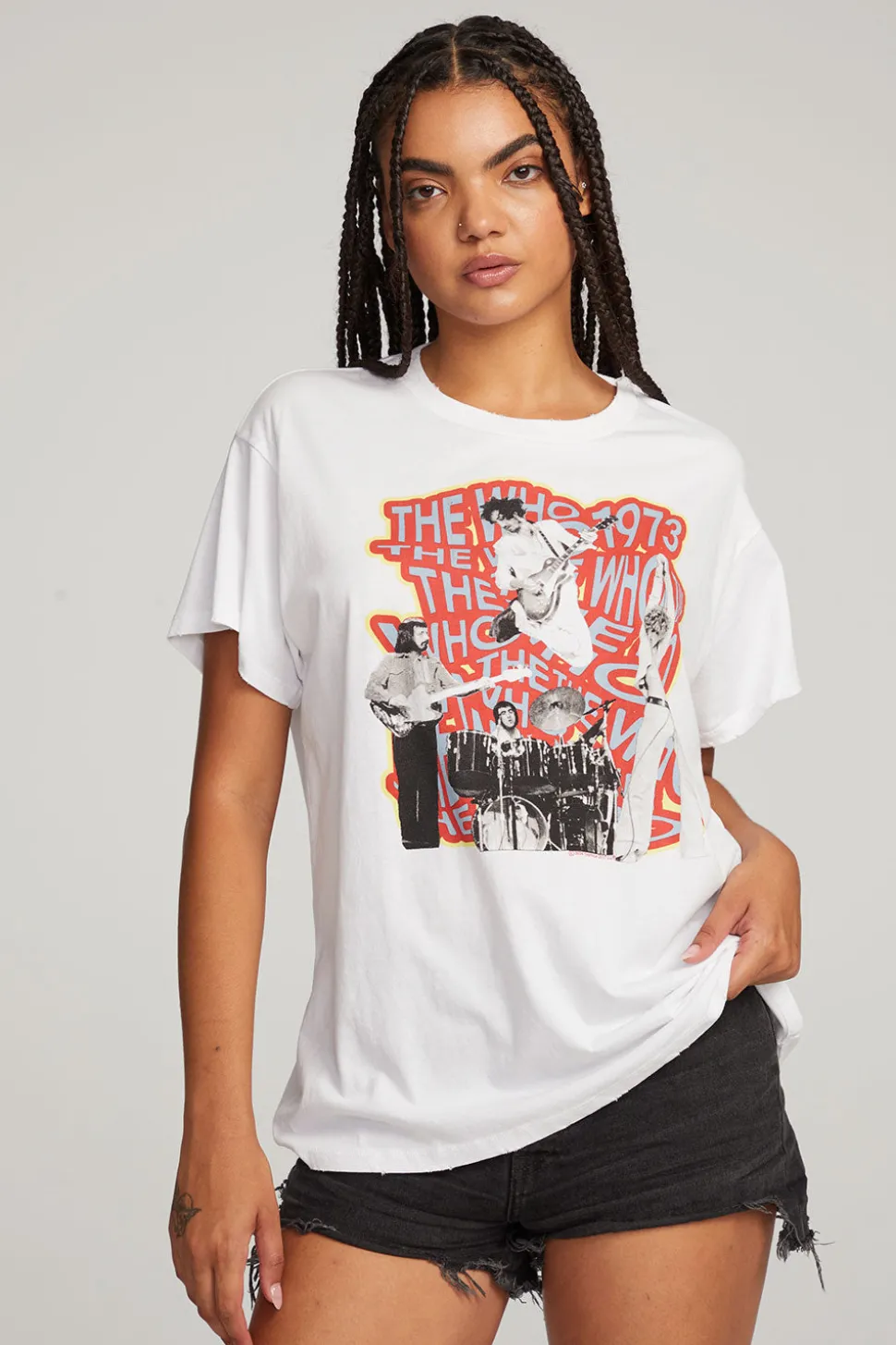 Chaser Brand The Who 1973 Tee Cheap