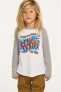 Chaser Brand The Who The Kids Are Alright Tour Baseball Tee Flash Sale