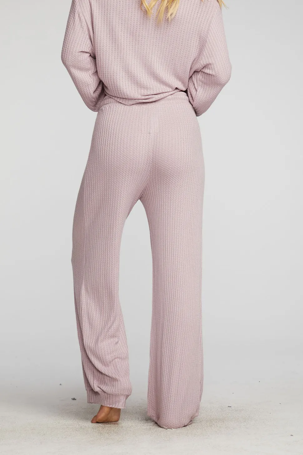 Chaser Brand Thermal Waffle Blouson Hem Joggers Best Sale