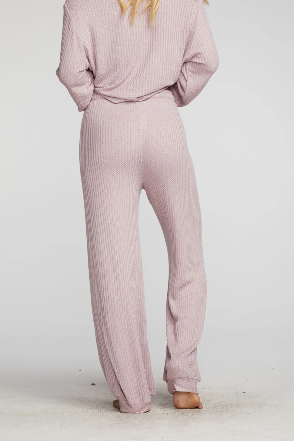 Chaser Brand Thermal Waffle Blouson Hem Joggers Best Sale