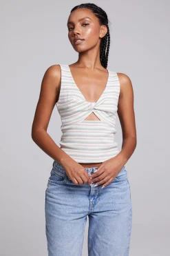 Chaser Brand Tramonti Como Stripe Tank Top Clearance
