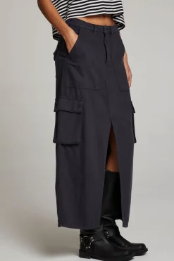 Chaser Brand Tri Licorice Maxi Skirt Online