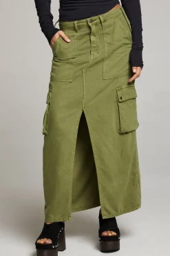 Chaser Brand Tri Sphagnum Maxi Skirt New
