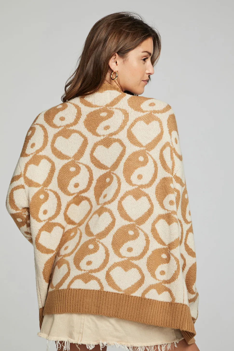 Chaser Brand Vibe Cardigan - Latte Shop