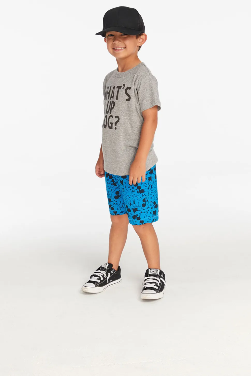Chaser Brand What's Up Dog Boys Crew Neck Tee New