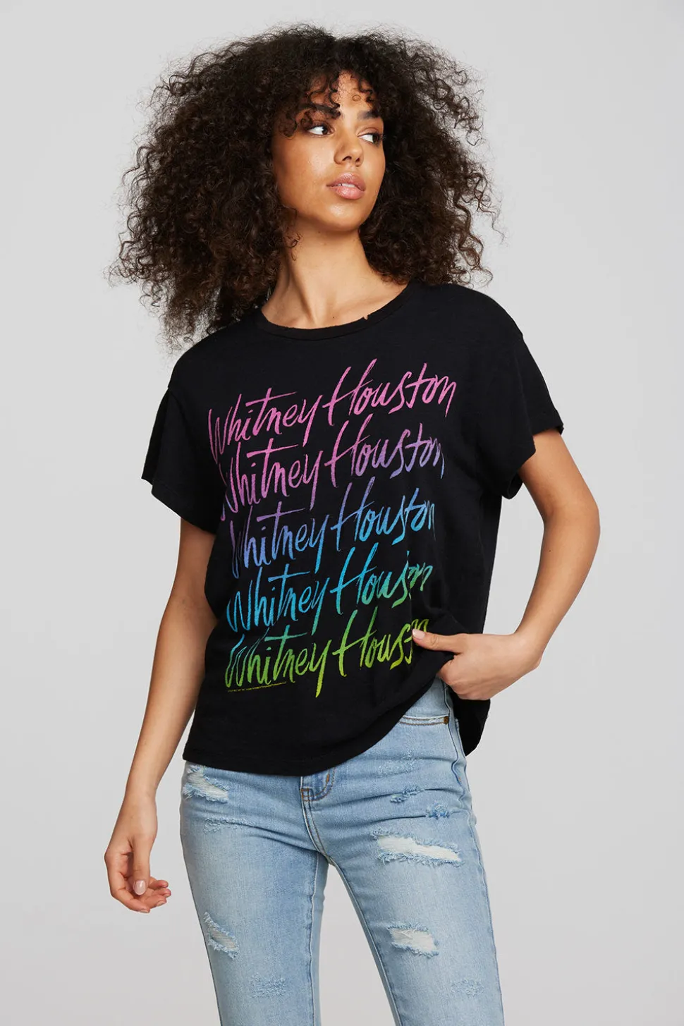 Chaser Brand Whitney Houston - Gradient Script Discount