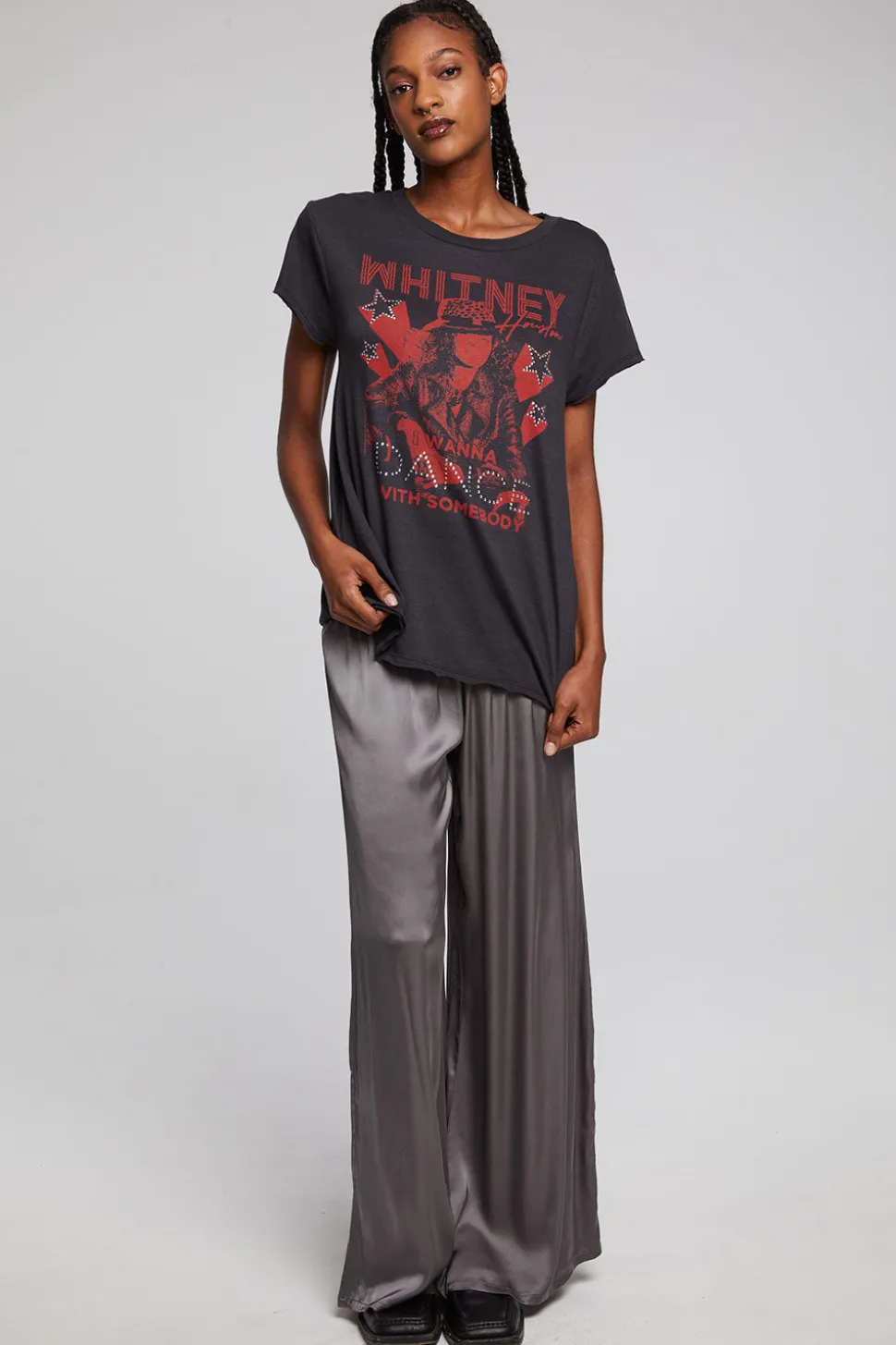 Chaser Brand Whitney Houston I Wanna Dance With Somebody Tee Flash Sale