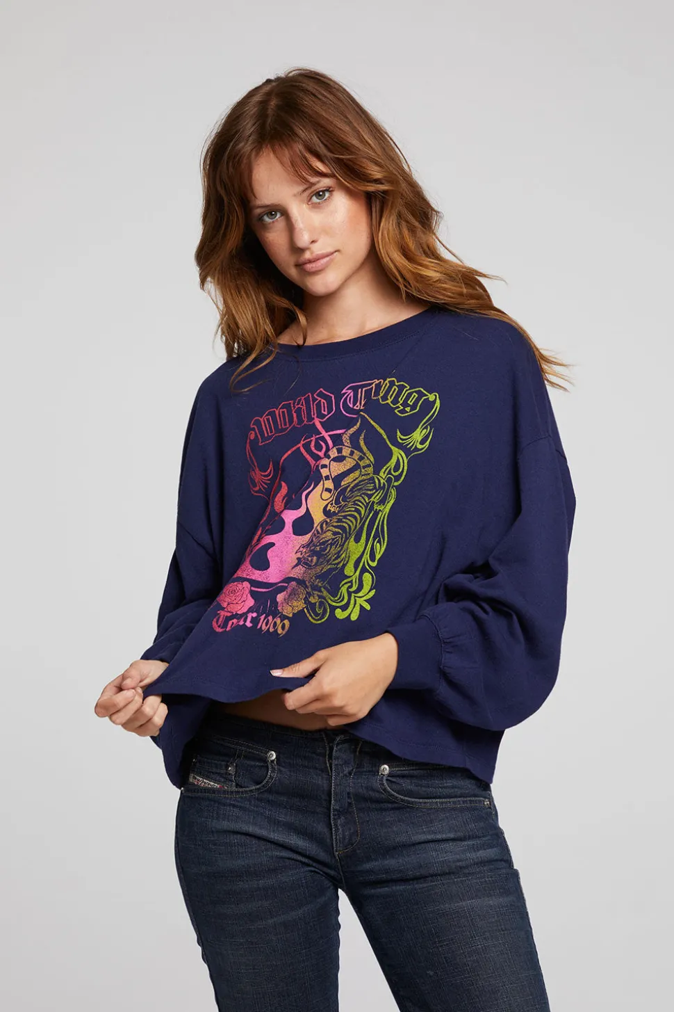 Chaser Brand Wild Thing Long Sleeve Tee Sale